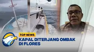 Kapal Diterjang Ombak di Flores - [Top News]