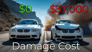 Realistic Crashes BeamNG.drive Damage Cost BMW E3 E92 | Epic Wallet Survival