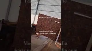 Tan Brown Granite Cutter Size Slab | Tan Brown Granite | Moon Exports India