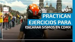 Reforma 222 se convierte en zona cero durante simulacro en CDMX