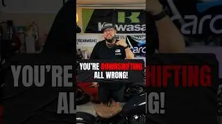 Rev Matching and Downshifting on a Motorcycle! 😎 #shorts #biker #tips #motorcycle