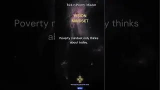 BE A VISIONARY PERSON