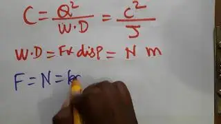capacitance of capacitor SI unit and dimensional formula
