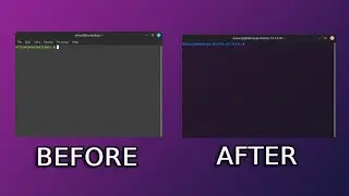 Transform Linux Mint terminal without apps?