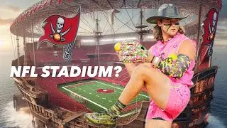 I played baseball in a sold out NFL stadium!