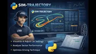 SIM-TRAJECTORY : notre application pour analyser les trajectoires [T&eacute;l&eacute;m&eacute;trie de course - Simracing]