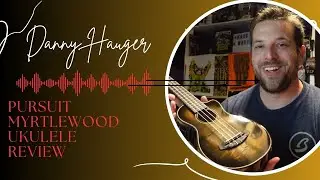 Breedlove Pursuit Concert Myrtlewood Suede Burst Ukulele Unboxing Review and Demo