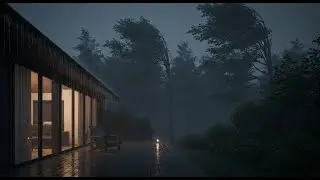 Rain Sounds For Sleeping - 99% Instantly Fall Asleep With Rain And Thunder Sound At Night - Relax