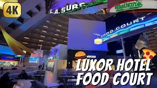 Luxor Hotel Food Court? What is There To Eat? Eating at Las Vegas Hotels Luxor Hotel & Casino