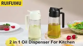 TrendPlain 16oz/470ml Glass Olive Oil Sprayer for Cooking Olive Oil Dispenser Bottle Price: 8.99