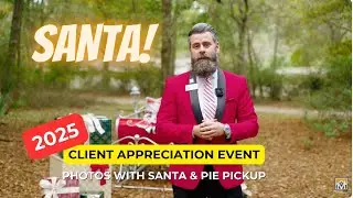 2025 Moul, REALTORS&reg; Client Appreciation Event - Photos with Santa and Pie Pickup