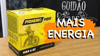 Bateria Pioneiro MBR 6-BS, 6ah na Bros 160cc ano 2017