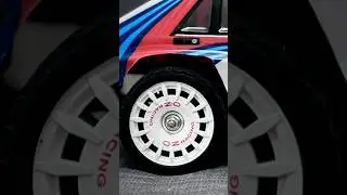 HYPER GO 14302 has got new shoes&hellip;. #hypergo #14302 #rallyrccar #Lancia #Delta #Integrale