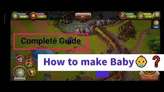 Virtual Villagers Origins 2 l Tip - How to Make Baby | Complete Guide #vv2 #vvo #baby #gaming #2023