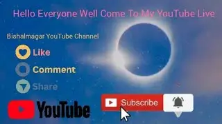 Hello Good Evening well Come To Back My YouTube Live