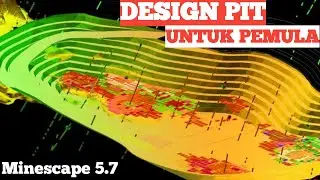 Tutorial Design PIT Pemula | Minescape 5.7 | Tutorial Design PIT Tambang