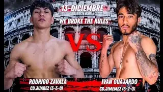 RODRIGO ZAVALA 🆚 IVAN GUAJARDO - MMA PROFESIONAL 