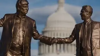 Breaking: Trump-Epstein's Friendship statue returns to National Mall