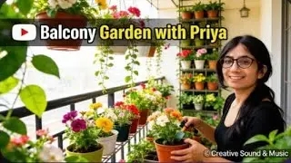 Balcony garden with priya  is live