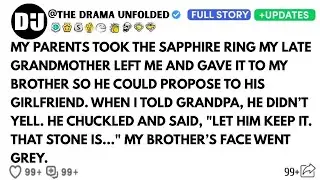 My Parents Stole My $50k Inheritance Ring For My Brother&rsquo;s Proposal.