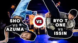 ISSIN vs. Ryo T One & Azuma vs. SHO｜Red Bull BC One Cypher Kawasaki 2021