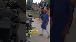 10 year old boy start bullet 💥💥//bullet pataka sound ⚡#bullet #sound #pataka #viral