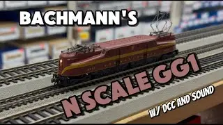 Bachmann's N Scale PRR GG1 with DCC And Sound