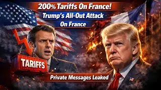 Trump Threatens 200% Tariffs on France, Publishes Macron&rsquo;s Private Message