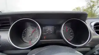 2018 mustang GT top speed run