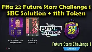 Fifa 22 Future stars challenge 1 SBC solution + Future stars Tokens n