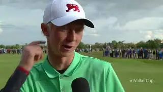 Ewen Ferguson - Walker Cup Celebrations