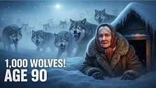 Frozen Death Trap! 1,000 Wolves vs a 90-Year-Old Widow in Extreme Yakutia