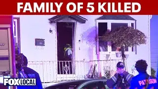 Family of 5, including 3 children, killed in late-night Halloween fire in Paterson NJ