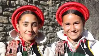 DIA  DEL TRAJE  TIPICO  ANSOTANO 2023 - ANS&Oacute; ( HUESCA )