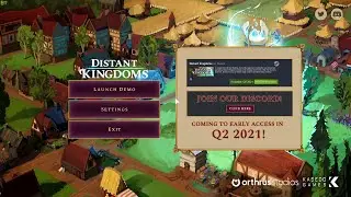 Distant Kingdoms #1DE | Anno Siedler Fantasy Mashup | Steam Spiele Festival 2021 | angezockt