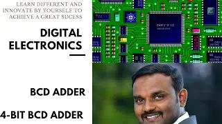 BCD ADDER//DIGITAL ELECTRONICS//4-BIT BCD ADDER//