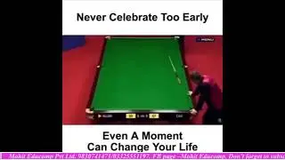 Never Celebrate Early & Also  Never Give up | Motivation at its Best.
