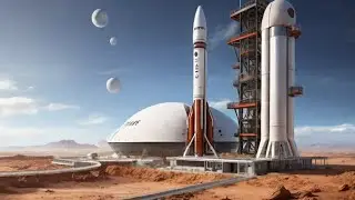 SpaceX's Martian Infrastructure: Building the Foundations for Colonization #space #mars