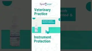 Protect Your Veterinary Instruments with Spec Clean Instrument Lubricant #shorts #veterinary