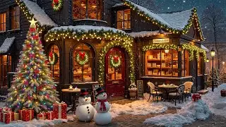 A Night At My Cafe - Warm Holiday Jazz for Stress Relief (Official Music Video)