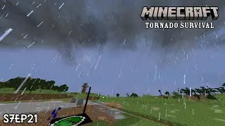 Minecraft Tornado Survival (Localized Weather Mod) S7Ep21: Airport