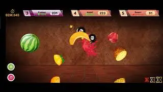 Big cash fruit chop high score 🥉 #fruitcutting #gameplay #bigcash #fruitchop #pradeepbayana