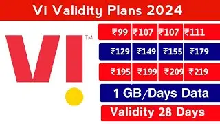 Vi Best Validity Recharge Plans 2024 || vi sabse sasta validity recharge plans | vi recharge plans