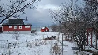 N055 - Tormenta de nieve en Troms&oslash;  | Timelapse del caos blanco | NORUEGA TROMSO AURORAS FIORDO