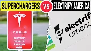 Tesla Superchargers vs. Electrify America: Rates & Cost