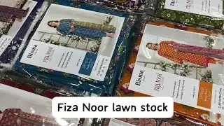BISMA BY FIZA NOOR LAWN PRINT 3PCS
