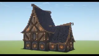 MINECRAFT TUTORIAL | How to build a Large Medieval House