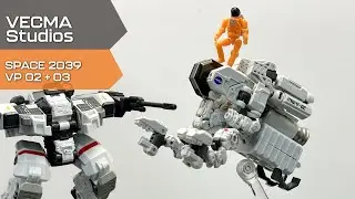 Обзор Vecma Studios Space 2039 VP02 и VP03. Претендент на Diaclone, который мог бы стать таковым.