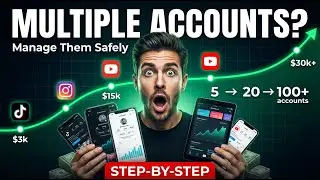 How to Manage Multiple Social Media Accounts with RoxyBrowser & Earn Money