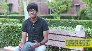 Anush Joshi of JGLS- a scholarship holder, a passionate drummer, a researcher